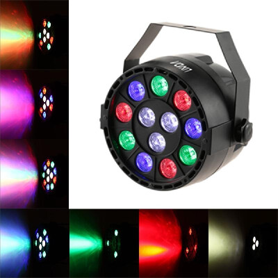 

Lixada DMX-512 RGBW LED High Power Stage PAR Light Lighting Strobe Professional 8 Channel Party Disco Show 15W AC 90-240V