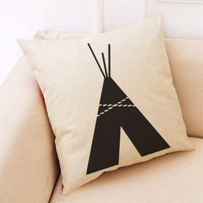 

〖Follure〗Home Decor Cushion Cover Black And White Style Throw Pillowcase Pillow Covers