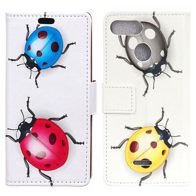 

MOONCASE Millet red rice 6 pattern holster - ladybug