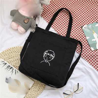 

Tailored female Multi-shoulder Bag Canvas Bag Men And Women Couples Crossbody Handbags