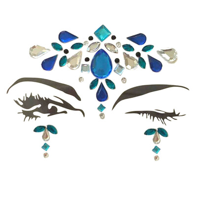 

〖Follure〗Face Gems Adhesive Glitter Jewel Wedding Festival Rave Party Body Make Up