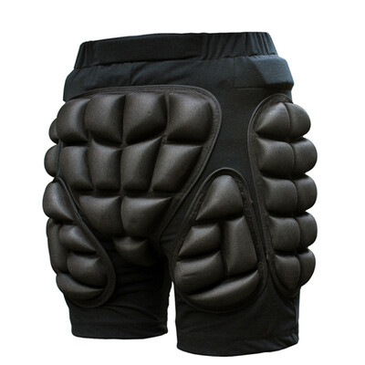 

Snowboarding Hip Protector Padded Winter Outdoor Skiing Black Pants Short Gear