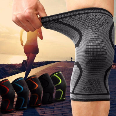 

1 X Compression Knee Support Sleeve Bandage StrainSprain Injury Running