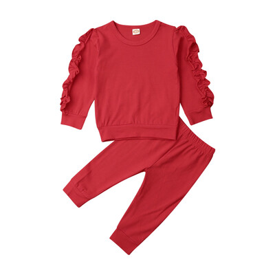 

Toddler Baby Kids Girl Clothes Top T-shirt Pants Leggings Outfits 3PCS Sets
