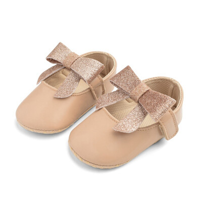 Baby PU Leather Baby Boy Girl Baby Moccasins Moccs Shoes Bow Fringe Soft Soled Non-slip Footwear Crib Shoes