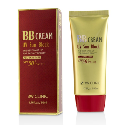 

3W CLINIC - UV Sun Block BB Cream SPF50 PA 50ml176oz