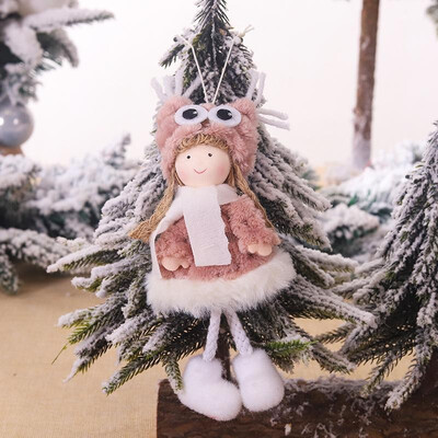 

Chrismas Doll Ornament Christmas Angel Plush Doll Toys Christmas Tree Pendants Ornaments