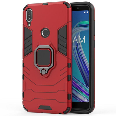 

Finger Ring Case Hard Phone Case for Asus Zenfone Max Pro M1 ZB602KL ZB601KL Armor Case Back Cover Fundas Capa Etui