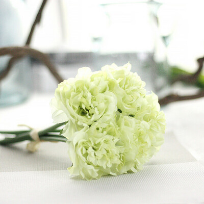 

JPGIF Artificial Silk Fake Flowers Peony Floral Wedding Bouquet Bridal Hydrangea A