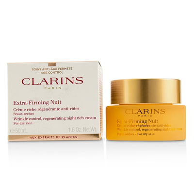 

CLARINS - Extra-Firming Nuit Wrinkle Control Regenerating Night Rich Cream - For Dry Skin 50ml16oz