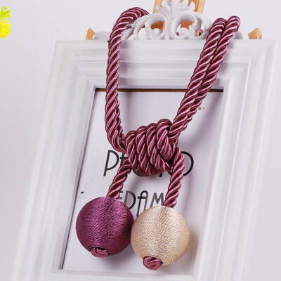 

High Quality Curtain Straps Curtains Hanging Ball For Curtains Hook Curtain Accessories Tied Tracks Rope