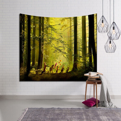 

Gobestart Print Tapestry Wall Hanging Tapestry Art Room Home Decor For Bedroom Dorm Decor