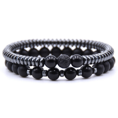 

Fashion Beading Natural Stone Bracelet Accessory Pair Bracelet Unisex Jewellery