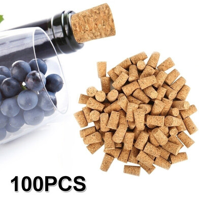 

100PcsSet Wood Wine Cork Sealing Wine Bottle Stopper Bottle Closure Wooden Sealing Cover