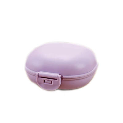 

CuTE Plastic Candy Color Soap Dishes Container Box Holder Storage Organizer for Home Bathroom Hiking Traveling Camping