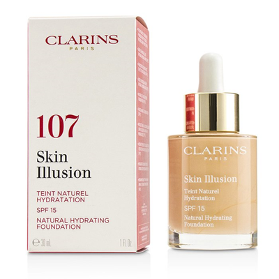 

CLARINS - Skin Illusion Natural Hydrating Foundation SPF 15 107 Beige 30ml1oz