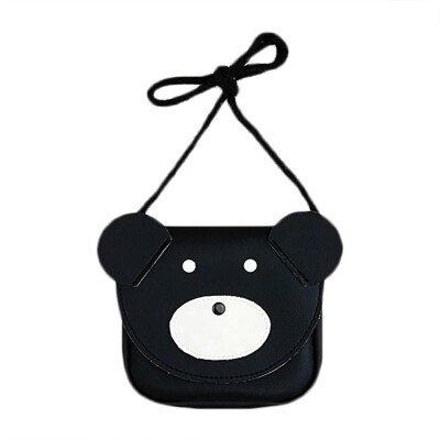 

Animal Bear Design Flap Hasp Children Mini Messenger Bag Fashion Girls Kids PU Leather Handbag Shoulder Crossbody Bags for women