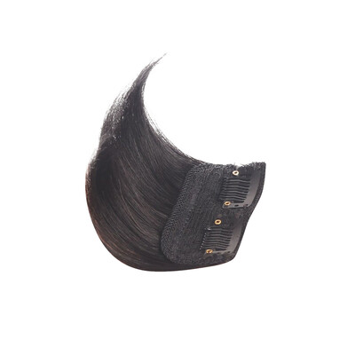 

Gobestart Real Hair Pad Fashion Wig Fringe Cover Bald Heat Resistant Anti-real Hair