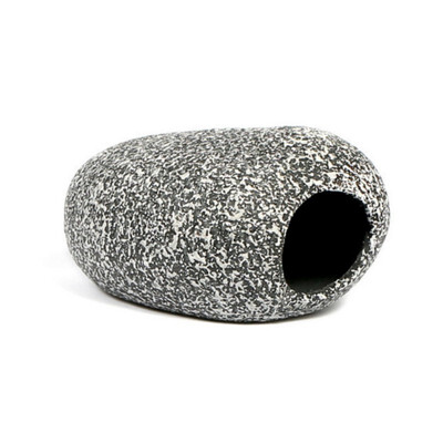 

Funny Ceramic Rock Cave Stone Decoration For Fish Tank Benefical Accessories for Cichlidss Existence aquarium