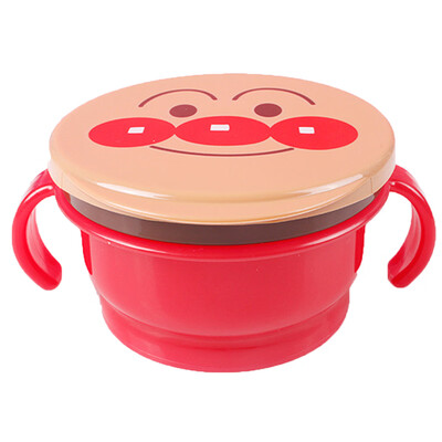 

Children Snack Box Baby Kids Cartoon Portable Food Storage Container Lid Baby Feeding Box Snack Bowl Leakproof