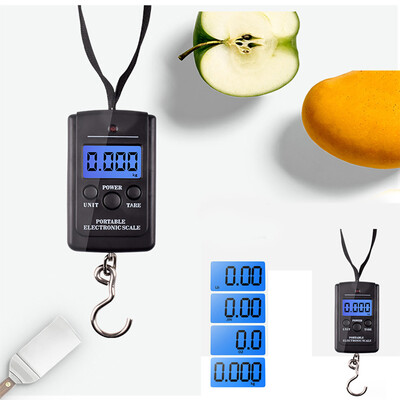 

JPGIF 40kg x 10g Digital Scale for Fishing Luggage Steelyard Hanging Electronic Scale