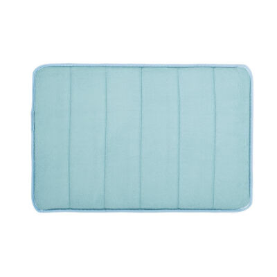 

4060cm Microfibre Memory Foam Bathroom Shower Bath Mat With Non Slip Back