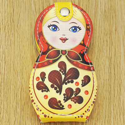 

Gobestart 6 Pcs Set Russian Doll Nail Care Clipper Manicure Pedicure Set