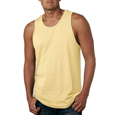 

Toponeto Mens Summer Solid Sleeveless Casual Sports T-shirt Tank Top Vest Blouse