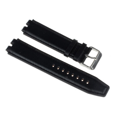 

〖Follure〗22mm Leather Strap Wrist Watch Steel Buckle Strap Band for Pebble Smartwatch