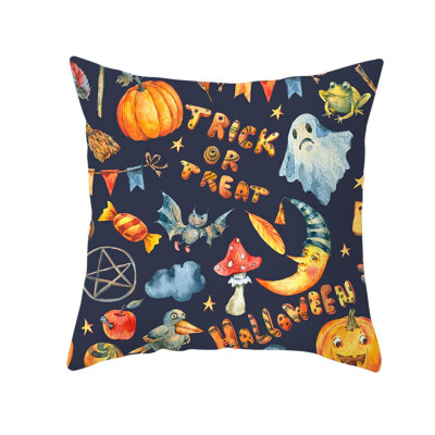 

21 Pattern New Halloween Pumpkin Pillow Case Decorative Linen Pillow Covers Cushion 18x18Inch