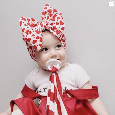 

Sweet Baby Cute Girls Bowknot Design Headband Headwear Apparel Photography Prop Party Gift