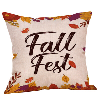 

〖Follure〗Halloween Home Car Bed Sofa Decorative Letter Pillow Case Cushion Cover