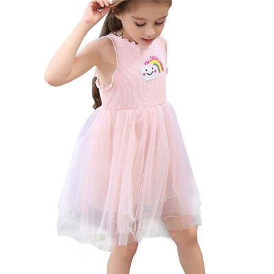 

Spring Summer Baby Kids Lace Girls Dress For Wedding&Party Dresses Girl long Costume Princess Children Fancy 2-11T