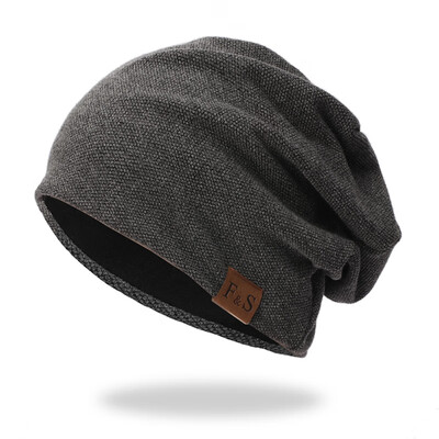 

Unisex Knitted Beanie Skull Cap Outdoor Winter Autumn Spring Sports Loose Hat