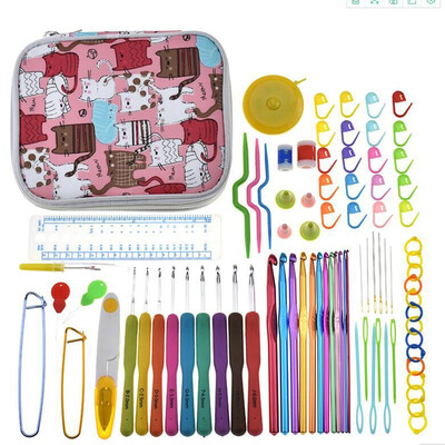 

Knitting Needle Kit Soft Grip Crochets&Complete Accessories