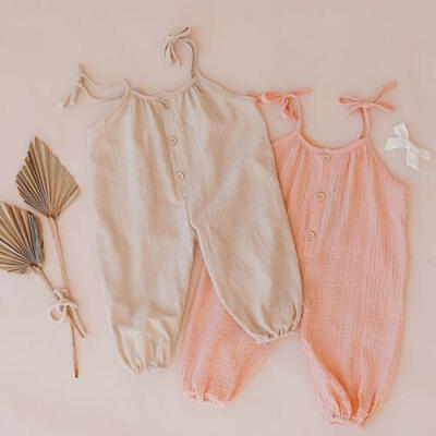 

Newborn Infant Baby Girls Casual Strap Romper Jumpsuit Bodysuit Playsuit Clothes