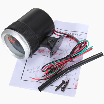 

Car Auto 2 52MM Tachometer Gauge 0 - 8000 RPM For 4 6 8 Cylinder Engines 12V