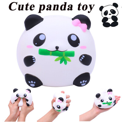 

YIWULACute Panda Decor Slow Rising Kid Squeeze Relieve Anxiet Gift Toys