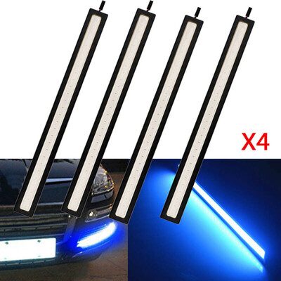 

4PCS 12V Blue 67 LED COB Driving Daytime Running Lamp Car Auto DRL Fog Lights
