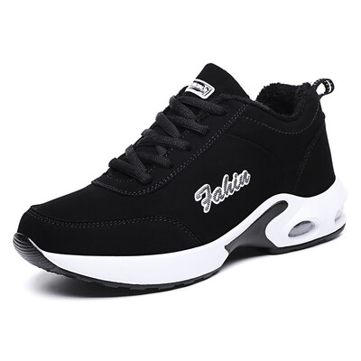

LZJ 2019 Women Sneaker Autumn Fashion Breathable Air Mesh Lace Up Casual Shoes Ladies Soft Flat Comfort Warm Walking Shoes 35-40