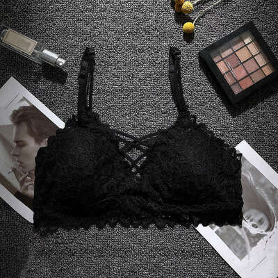 

Seamless Lace Women Bra Wireless Thin Padded Underwear Sexy Lingerie Soft Bras For Women Gathering Push Up Lingerie