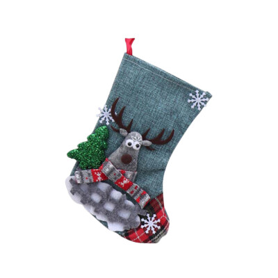 

Stockings Christmas Holders Santa Claus Socks Christmas Gift Bag Gift Xmas Hanging Stockings Christmas Decoration