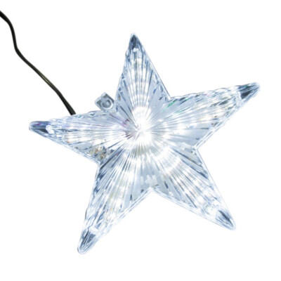 

Festival Star Light Colorful Christmas Tree Topper Decoration Home Garden LED Xmas Tree Ornaments Star Lamp Christmas Decoration