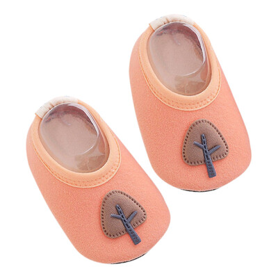 

Autumn Newborn Baby Kids Cartoon Pattern Soft Soled Shoes Boys Girls Infant Toddler Anti-slip Floor Socks