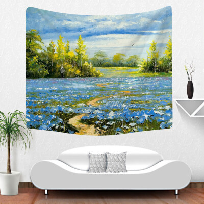 

Gobestart Colorful Print Tapestry Art Room Wall Hanging Tapestry Art Nature Home Decor