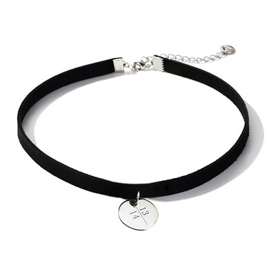 

BTS Bangtan Boys Fashion Sexy Vintage Black Necklace Kpop Pendant Choker Necklace