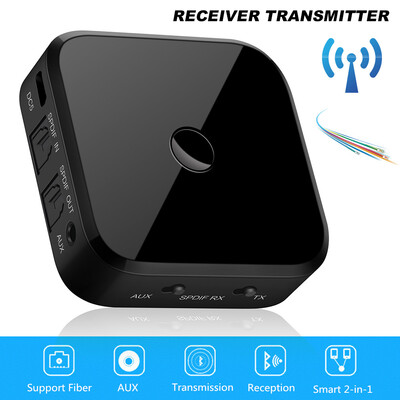 

TX16 2-in-1 Fiber Bluetooth 50 Receiver Transmitter Fiber Support APTX Bluetooth Adapter