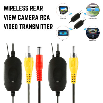 

24G Wireless Color Video Transmitter Receiver for Car Rear Backup View Camera