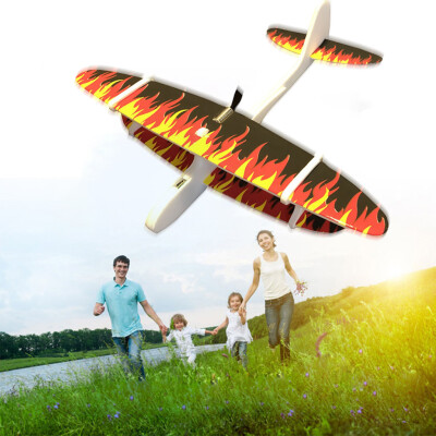 

Tailored Foam Throwing Glider Airplane Inertia Charging Flying Aircraft Toy Hand Launch