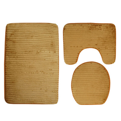 

〖Follure〗3pcs Non-Slip Suction Grip Bath Mat Bathroom Kitchen Carpet Doormats Decor